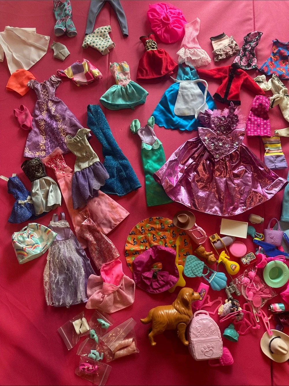 BIG bundle of Barbie Assorted Fashion, shoes & Accessories